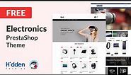 Top 7 Responsive 𝐅𝐑𝐄𝐄 Electronics PrestaShop Themes For Your Store | HiddenTechies