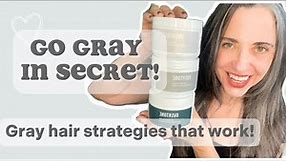 Underrated gray hair growout strategies (that work)!