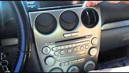 Mazda 6 Bose Stereo Removal 2003 - 2005 = Car Stereo HELP