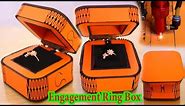 Laser Cut Wooden Engagement Ring Box | How to make a Wedding Ring Box by VectorsFile.com