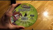 The Fairly OddParents DVD 📀 Season 2 3 Disc Set Unboxing