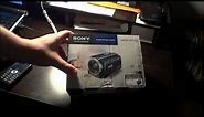 Sony Handycam HDR-XR160 Unboxing