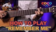 How to Play "Remember Me" "Recuerdame" on Guitar From Disney's Coco