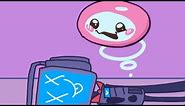 "FANDROID IS SO CUTE WHEN HES SLEEPING!"|flipaclip|animation|fandroid|melody|