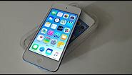 Apple iPod Touch 6th Generation: Unboxing & Hands-On (Blue)