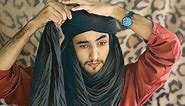 How to Tie Turban Like Jaffar | Theif of Bagdad | Men's headwearing Tutorial | Amaan Ullah