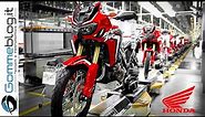 Honda Africa Twin Production Motorcycles In Japan
