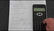 How to Calculate Standard Deviation Using Sharp El-531X