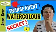 TRANSPARENT WATERCOLOUR SECRET! / Get Stunning Transparent Watercolours (The EASY Way!)