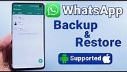 WhatsApp Backup & Restore with iCareFone Transfer – Android & iOS Supported (Full Guide)