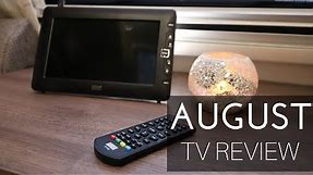 August 9 inch TV review