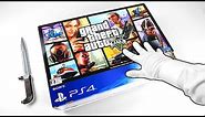PS4 "GRAND THEFT AUTO V" UNBOXING! Sony PlayStation 4 GTA 5 Console