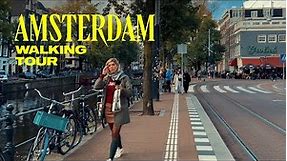 Iconic Amsterdam, Netherlands Walking Tour - 4K