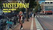 Iconic Amsterdam, Netherlands Walking Tour - 4K