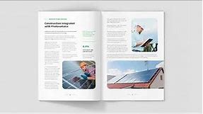 Solar Energy Magazine Print Template | Adobe InDesign