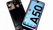 Samsung Galaxy A50 Display Assembly with Frame Replacement