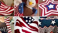 10 Patriotic American Flag Crochet Patterns