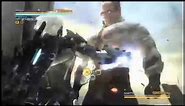Raiden punching Armstrong 5x speed meme (Standing here i realize)