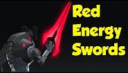 Halo Infinite Bloodblades - The Red Energy Swords