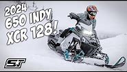 2024 Polaris 650 Indy XCR 128 Review: Trail Dominance Unleashed!