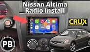 2007 - 2013 Nissan Altima Radio Install
