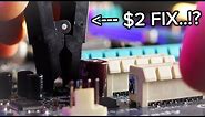 How To FIX Your BROKEN Motherboard for ONLY $2...!?