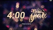 Happy New Year Church Countdown | ChurchCountdown.com