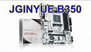 JGINYUE B350 M-ATX AMD AM4 Motherboard with NVME M.2 |What features highlight?|