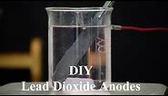 Making Lead Dioxide Anodes - Attempt