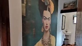 Stunning Frida Custom Wallpaper Mural #eyecandydecorpretoria #wallpaper #decor #mural | Eye Candy Decor