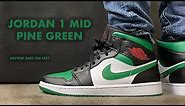 Air Jordan 1 Mid Pine Green 2020 Review and On Feet