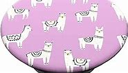 PopSockets PopTop (Top only. Base Sold Separately) Swappable Top for PopSockets Phone Grip Base - Lotsa Llama