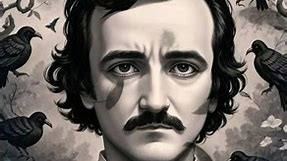 Edgar Allan Poe | Gothic Art | Digital Art | Dark Art | AI Art