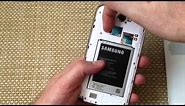 Samsung Galaxy Note 2 How to Remove / Install Sim Card, SD Memory Card, Battery Back cover plate