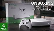 Unboxing the Xbox One S All-Digital Edition Bundle (1TB)