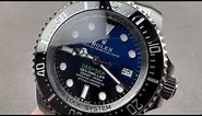 2022 Rolex Sea Dweller Deepsea D-Blue James Cameron 136660 Rolex Watch Review
