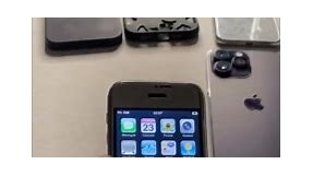 GadgetFam - Tech & Smartphones. on Instagram: "Original iPhone 2G vs. iPhone 14! ⁣ ⁣ [🎥: @telsaleuz]⁣ ⁣ #iPhone15 #Apple #iOS #iOS18 #iPhone2G"