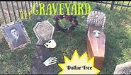 DIY Halloween Graveyard | Dollar Tree DIY