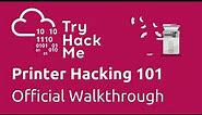 TryHackMe Printer Hacking 101 Official Walkthrough