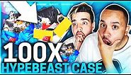 100 X HYPEBEAST ONLY CASE OPENING!! PRIMEUNBOX!!