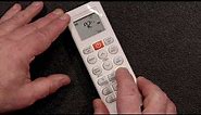 LG Ductless Remote Control Tutorial
