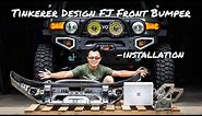 Tinkerer Design FJ Front Bumper - Installation