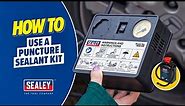 How to Use an Emergency Puncture Sealant Kit