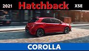 2021 Corolla XSE Hatchback SuperSonic Red & Black | Smart Madison Toyota