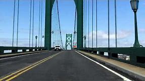 Mount Hope Bridge northbound