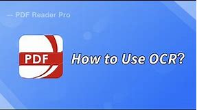How to Use OCR? |#PDFReaderPro