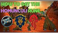How to Get Homunculi Rune Guide Quick and Detailed Priest World Of Warcraft Season Of Discovery