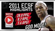 Throwback: LeBron James ECSF Offense Highlights VS Celtics 2011 Playoffs - GOD MODE!