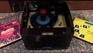 RCA-Victor 45-EY-3 45 rpm Record Player. Bakelite Phonograph. RP-190 Record Changer.