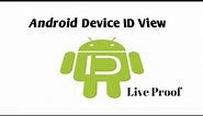 How to find android device id, device id, get your Android device id easily, find android id